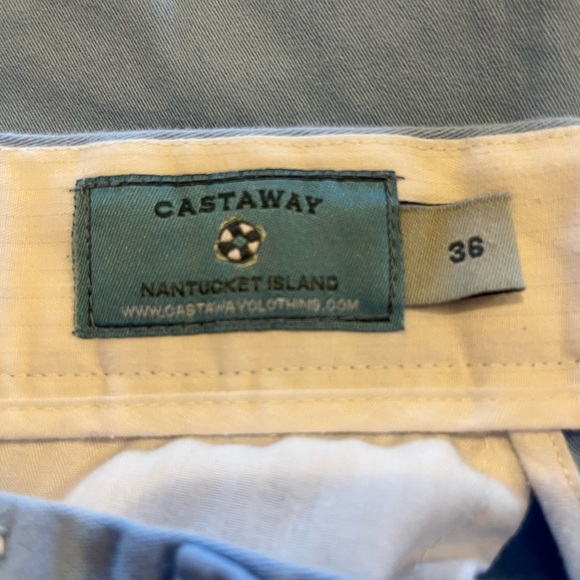 Castaway Nantucket Island Blue Shorts with horse embroidery - Picture 9 of 9